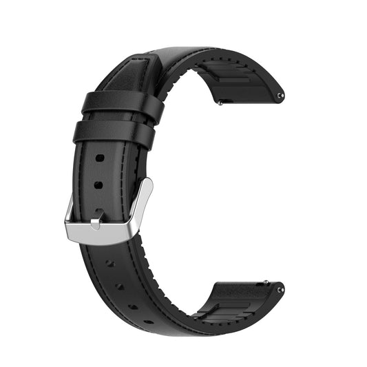Curea pentru Samsung Galaxy Watch 4/5/Active 2, Huawei Watch GT 3 (42mm)/GT 3 Pro (43mm) - Techsuit Watchband 20mm (W007) - Black
