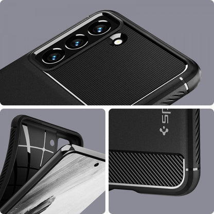 Husa pentru Samsung Galaxy S21 FE 5G - Spigen Rugged Armor - Black