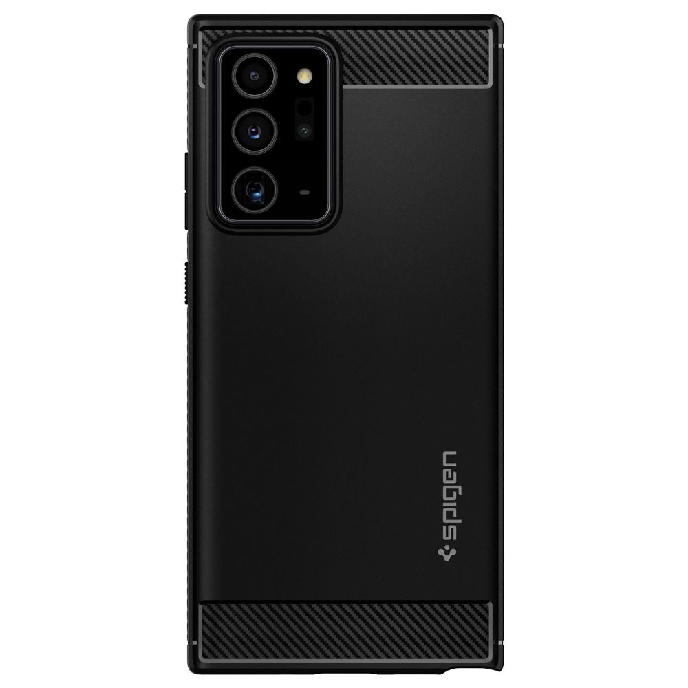Husa pentru Samsung Galaxy Note 20 Ultra / Note 20 Ultra 5G - Spigen Rugged Armor - Black