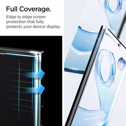 Folie pentru Samsung Galaxy S23 Ultra - Spigen Glas.tR Platinum UV Light - Clear