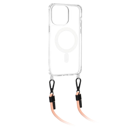 Husa pentru iPhone 14 Pro Max - Techsuit Acrylic MagSafe Crossbody - Pink