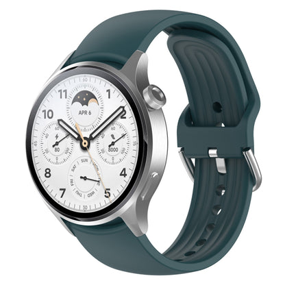 Curea pentru Huawei Watch GT 2 46mm / GT 3 46mm, Xiaomi Watch S1 Pro / Active - Techsuit Watchband (W003) - Green