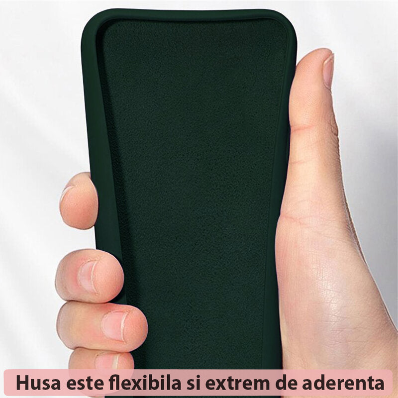 Husa pentru Motorola Razr 40 Ultra - Techsuit Soft Edge Silicone - Dark Green