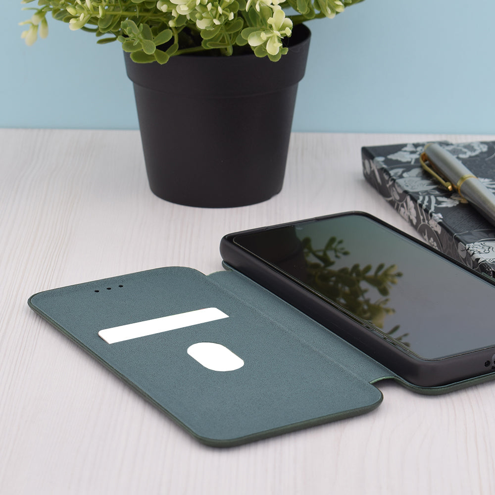 Husa pentru Motorola Moto G54 - Techsuit Safe Wallet Plus - Green