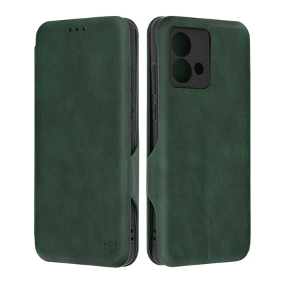 Husa pentru Motorola Moto G84 - Techsuit Safe Wallet Plus - Green
