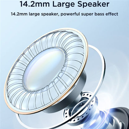 Casti cu Fir si Microfon Jack 3.5mm, Half-In-Ear - JoyRoom (JR-EW04) - White