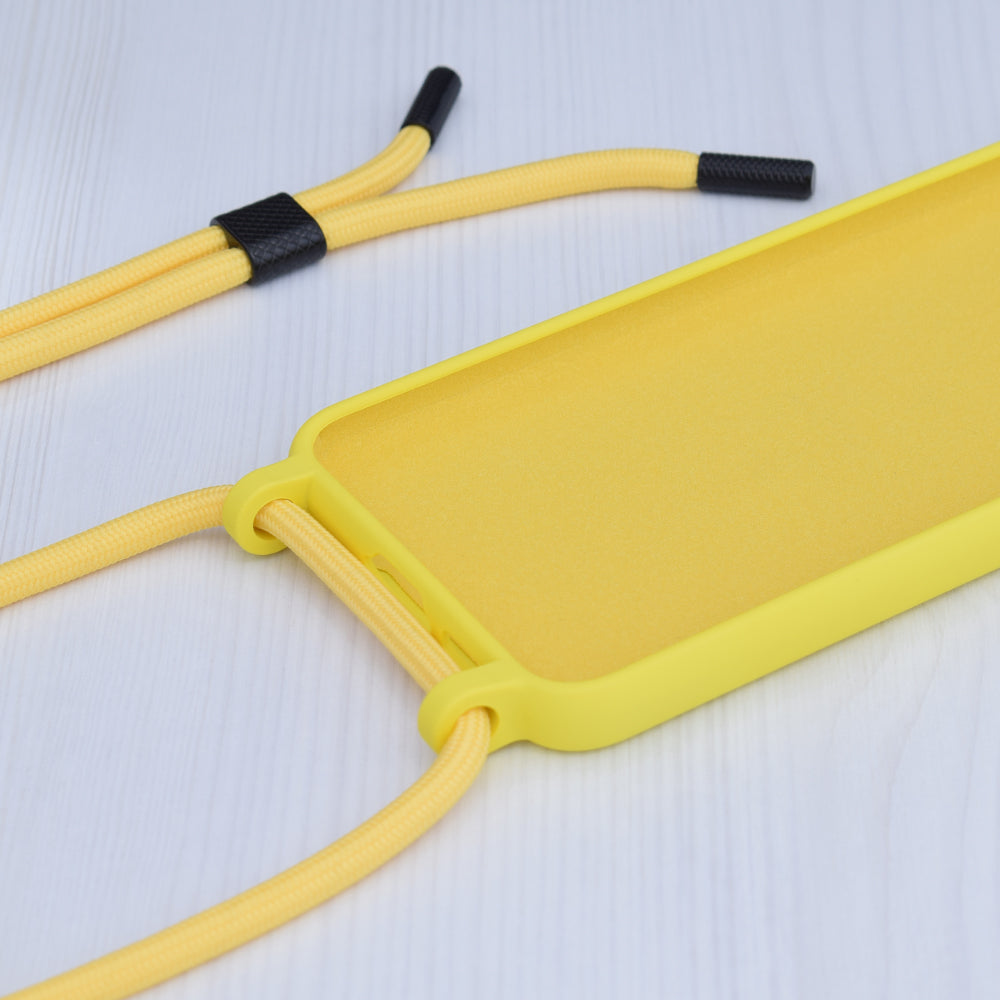 Husa pentru Xiaomi 13T / 13T Pro - Techsuit Crossbody Lanyard - Yellow