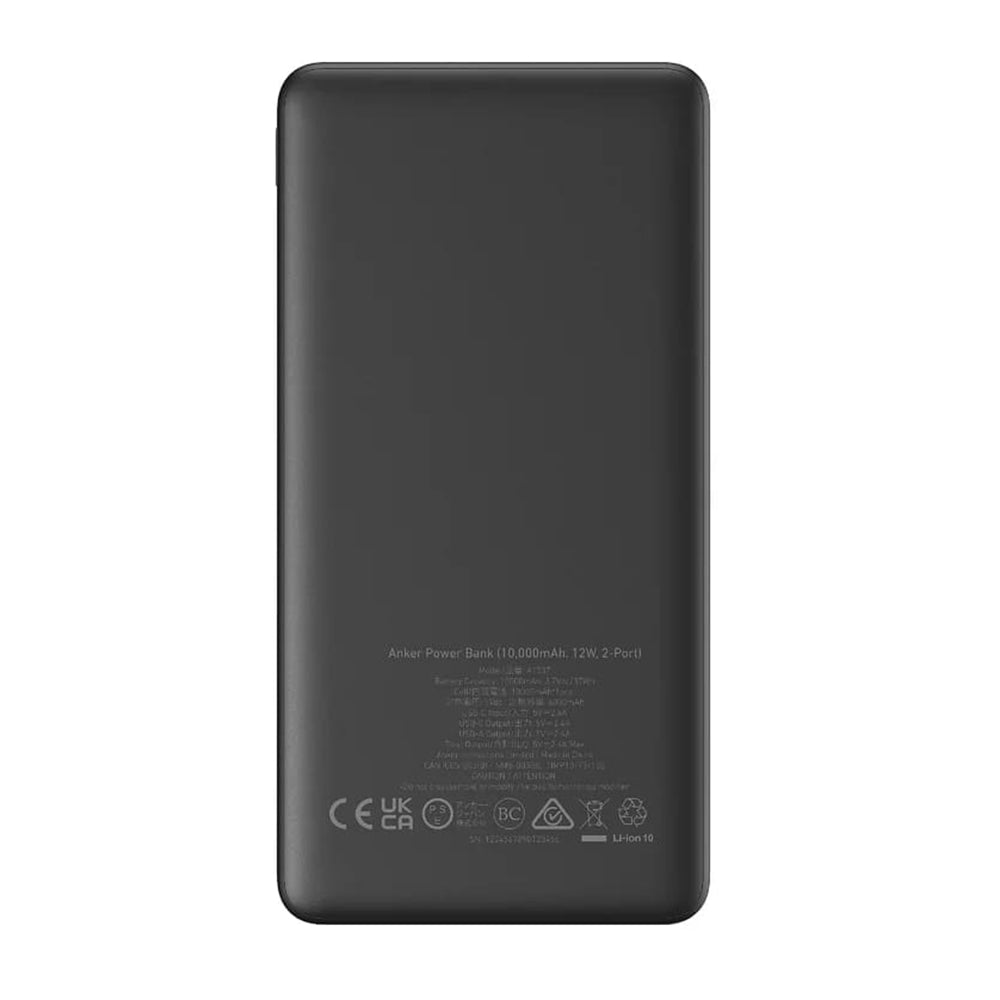 Baterie Externa USB, Type-C, 10000mAh, 12W - Anker PowerCore 324 (A1237G11) - Black