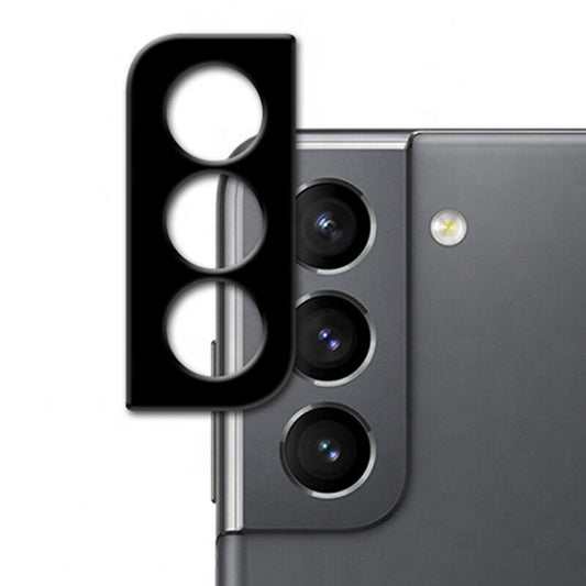 Folie Camera pentru Samsung Galaxy S21 FE 5G - Techsuit Full Camera Glass - Black