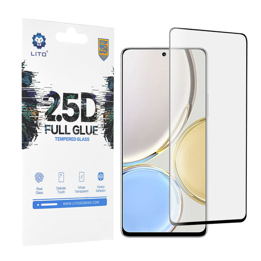 Folie pentru Huawei Honor Magic4 Lite 5G - Lito 2.5D FullGlue Glass - Black