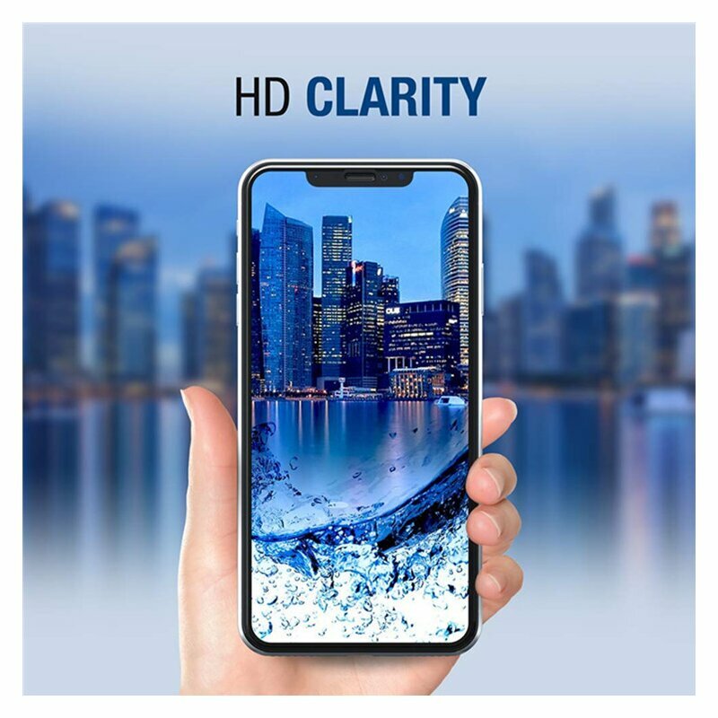 Folie pentru Samsung Galaxy S22 Ultra 5G - Lito 3D Full Cover Super Thin Glass - Black