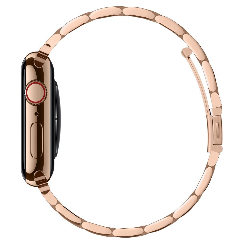 Curea pentru Apple Watch 1/2/3/4/5/6/7/8/9/SE/SE 2 (38/40/41mm) - Spigen Modern Fit - Rose Gold
