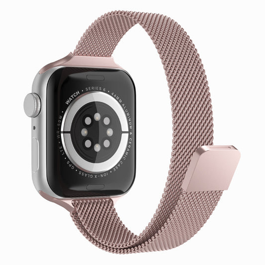 Curea pentru Apple Watch 1/2/3/4/5/6/7/8/9/SE/SE 2/Ultra/Ultra 2 (42/44/45/49mm) - Techsuit Watchband (W034) - Pink