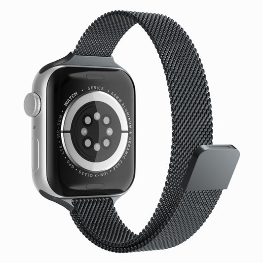 Curea pentru Apple Watch 1/2/3/4/5/6/7/8/9/SE/SE 2 (38/40/41mm) - Techsuit Watchband (W034) - Black