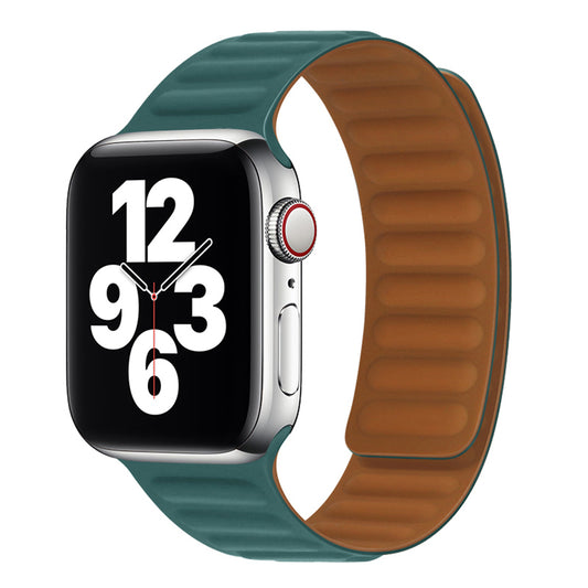 Curea pentru Apple Watch 1/2/3/4/5/6/7/8/9/SE/SE 2 (38/40/41mm) - Techsuit Watchband (W035) - Turquoise