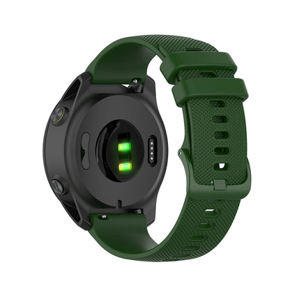 Curea pentru Samsung Galaxy Watch (46mm) / Gear S3, Huawei Watch GT / GT 2 / GT 2e / GT 2 Pro / GT 3 (46 mm) - Techsuit Watchband 22mm (W006) - Green