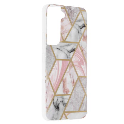 Husa pentru Samsung Galaxy S22 5G - Techsuit Marble Series - Pink Hex
