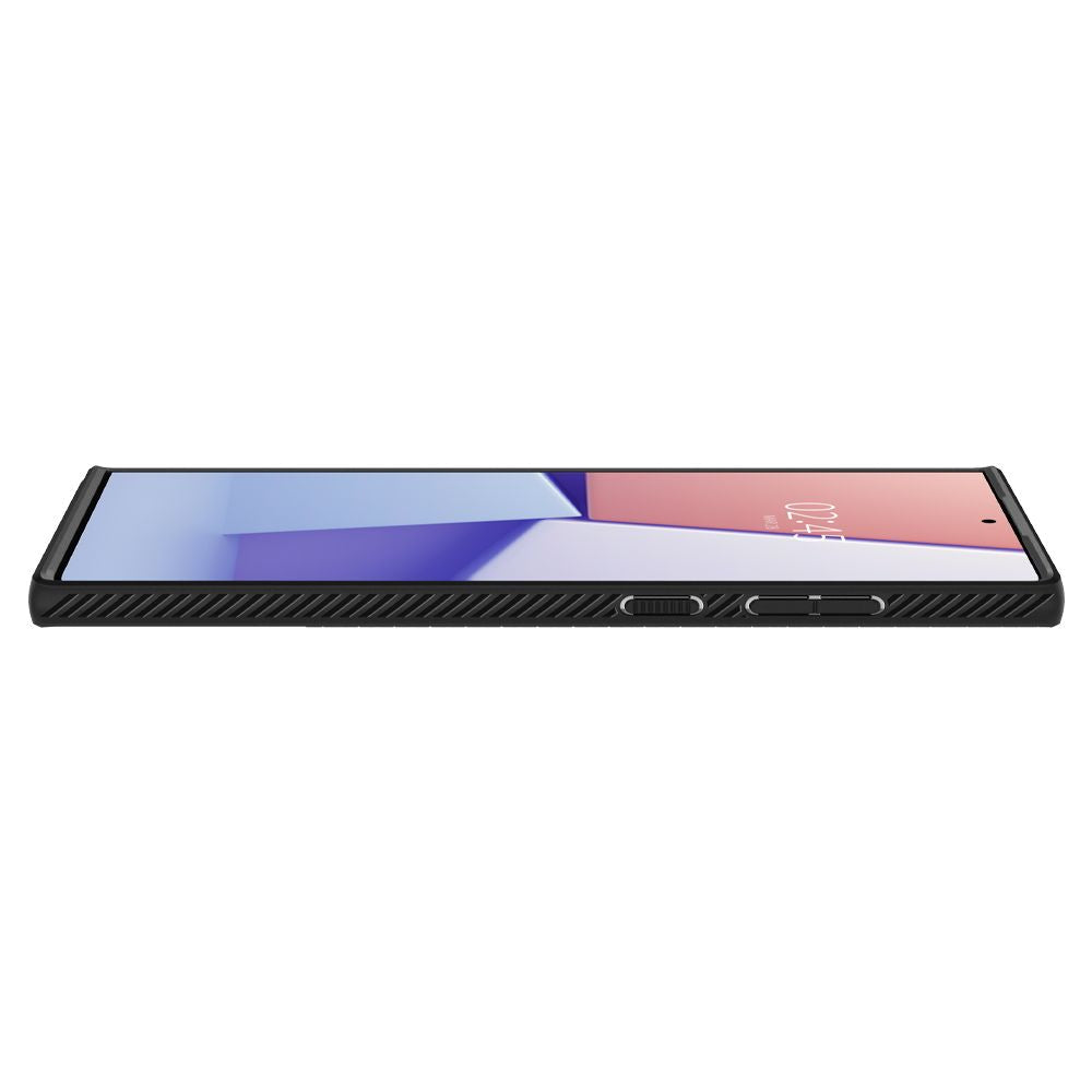 Husa pentru Samsung Galaxy S22 Ultra 5G - Spigen Liquid Air - Matte Black