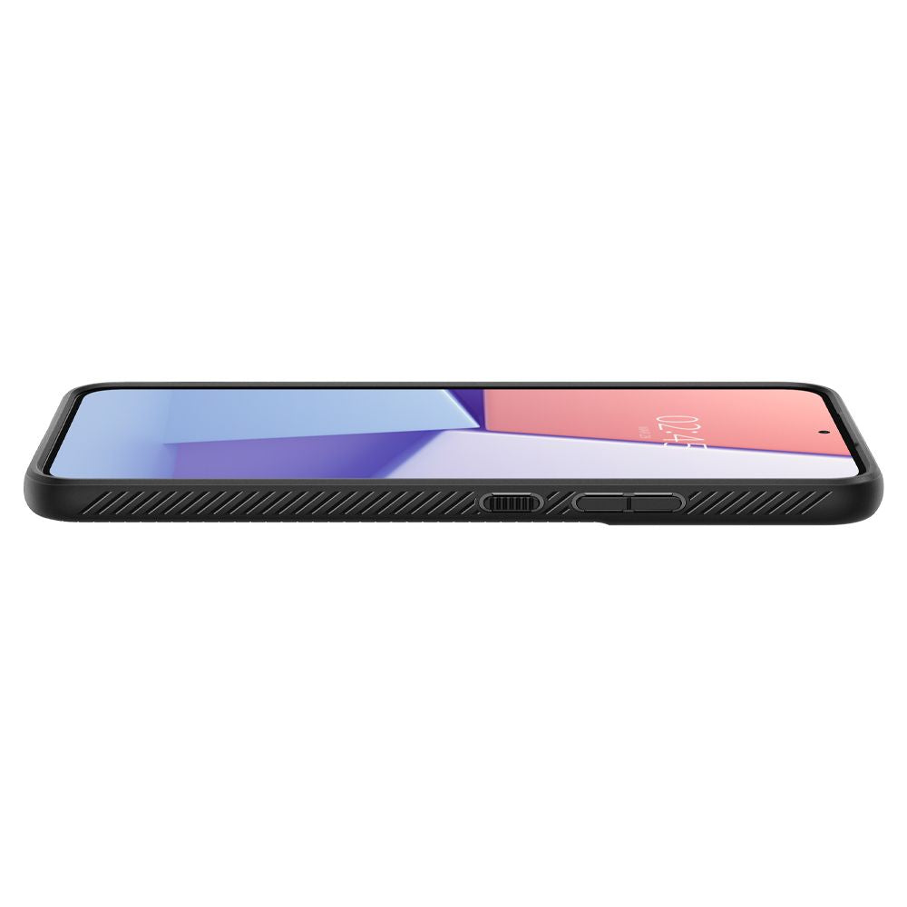 Husa pentru Samsung Galaxy S22 5G - Spigen Liquid Air - Matte Black