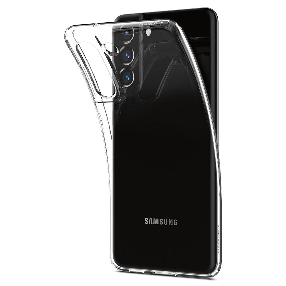 Husa pentru Samsung Galaxy S21 FE 5G - Spigen Liquid Crystal - Clear