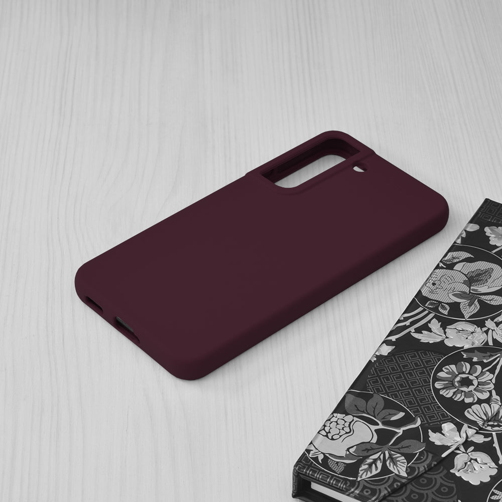 Husa pentru Samsung Galaxy S22 5G - Techsuit Soft Edge Silicone - Plum Violet