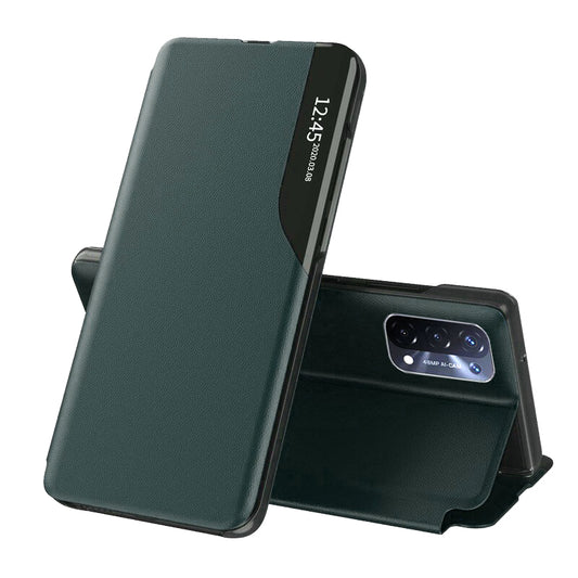 Husa pentru Oppo A54 5G / A74 5G / OnePlus Nord N200 5G - Techsuit eFold Series - Dark Green