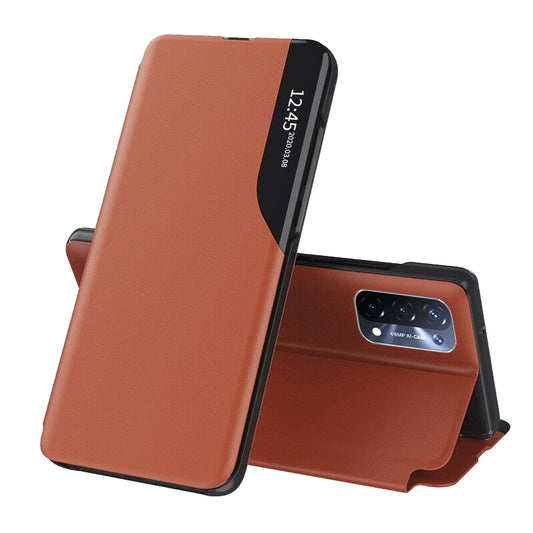 Husa pentru Oppo A54 5G / A74 5G / OnePlus Nord N200 5G - Techsuit eFold Series - Orange