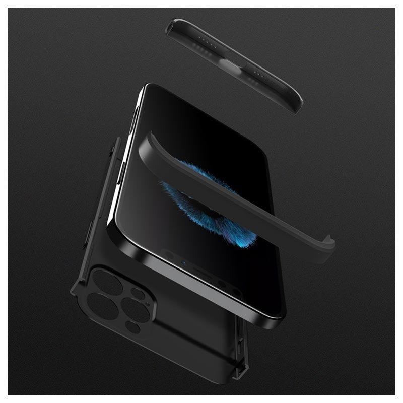 Husa pentru iPhone 13 Pro Max + Folie - GKK 360 - Black