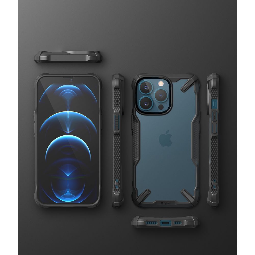Husa pentru iPhone 13 Pro Max - Ringke Fusion X - Black
