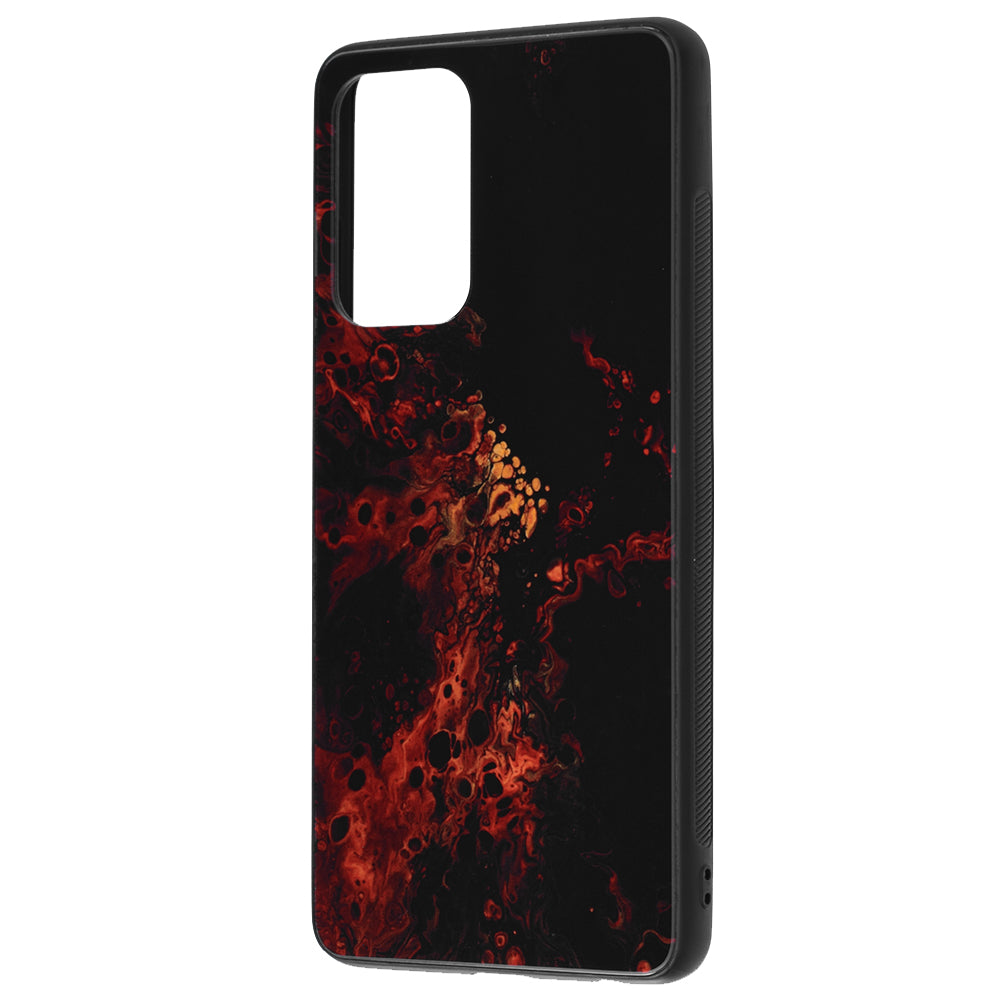 Husa pentru Samsung Galaxy A72 4G / A72 5G - Techsuit Glaze Series - Red Nebula