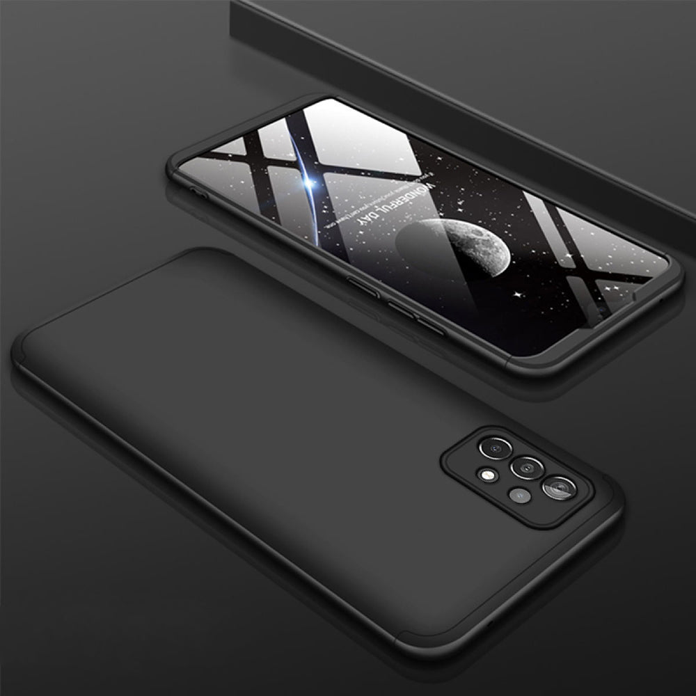 Husa pentru Samsung Galaxy A72 4G / A72 5G + Folie - GKK 360 - Black