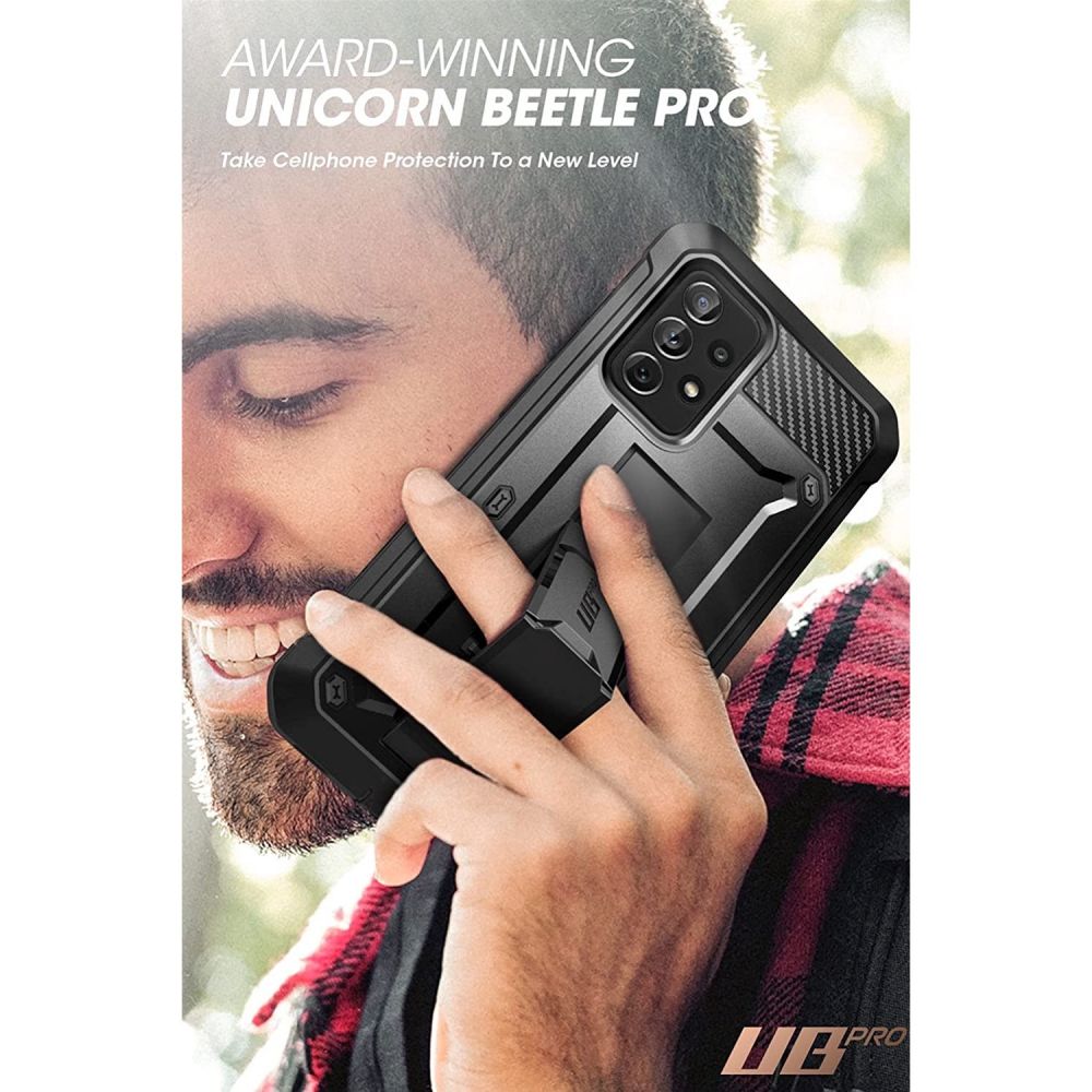 Husa pentru Samsung Galaxy A72 4G / A72 5G - Supcase Unicorn Beetle Pro - Black