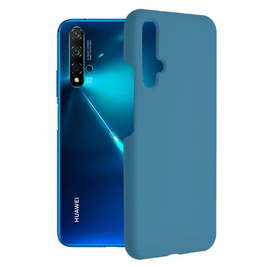 Husa pentru Huawei nova 5T / Honor 20 - Techsuit Soft Edge Silicone - Denim Blue