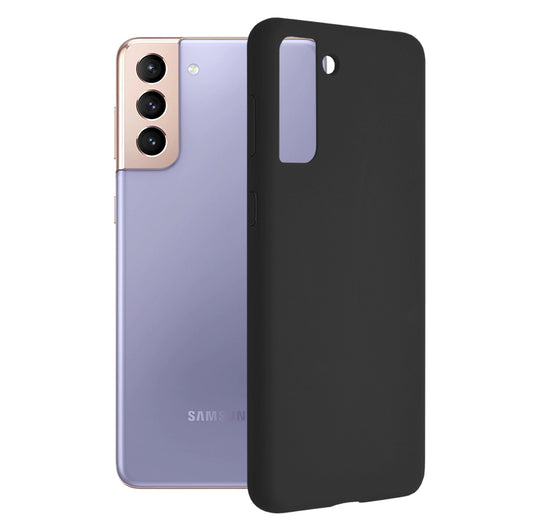 Husa pentru Samsung Galaxy S21 Plus 5G - Techsuit Soft Edge Silicone - Black