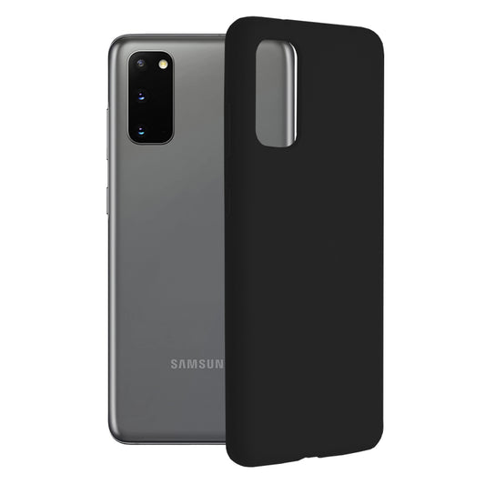 Husa pentru Samsung Galaxy S20 / S20 5G - Techsuit Soft Edge Silicone - Black