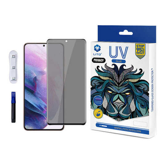 Folie pentru Samsung Galaxy S21 5G - Lito 3D UV Glass - Privacy
