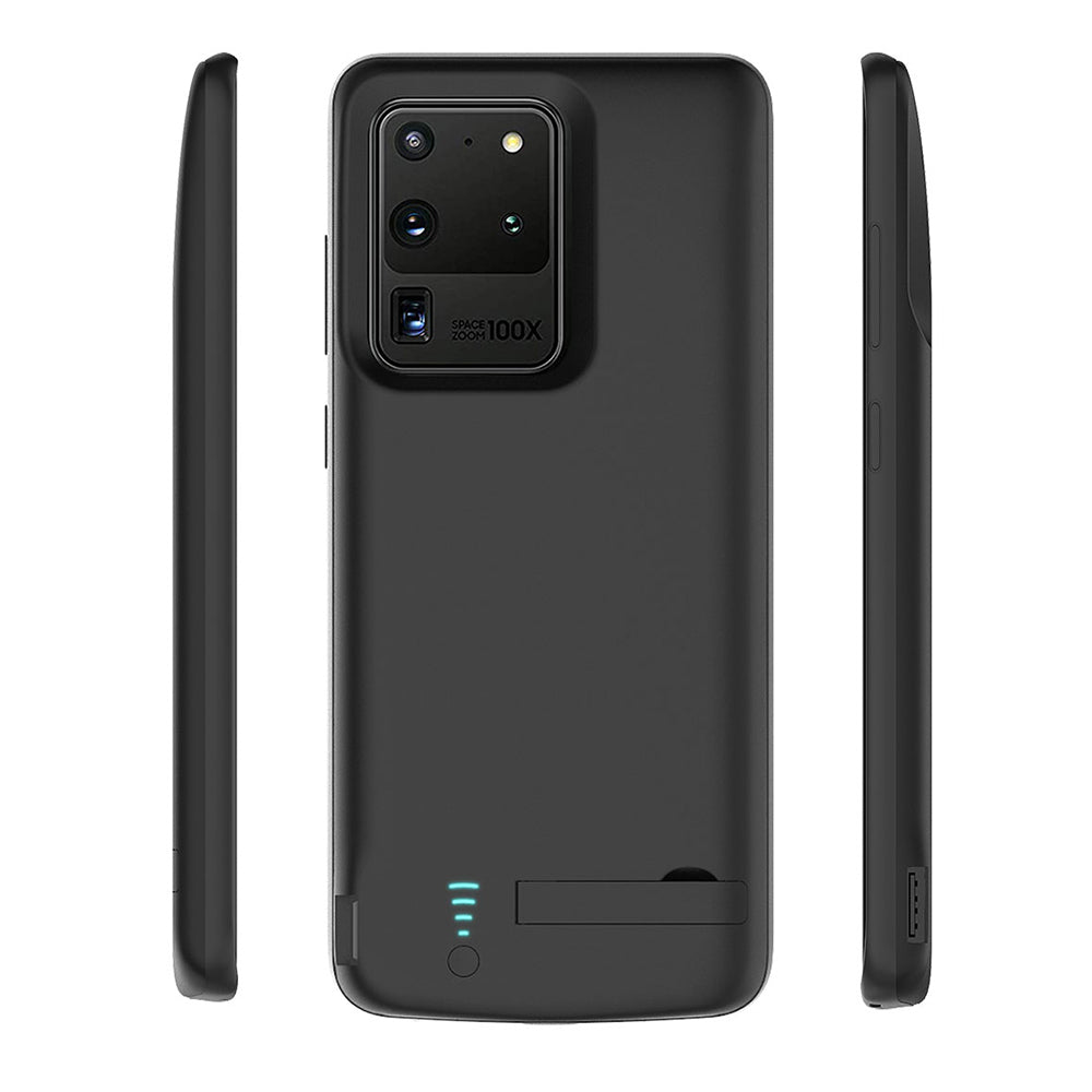 Husa pentru Samsung Galaxy S20 Ultra cu Baterie de 6000mAh - Techsuit Power Pro - Black