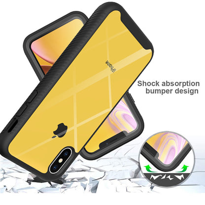 Husa pentru iPhone XR + Folie - Techsuit Defense360 Pro - Black
