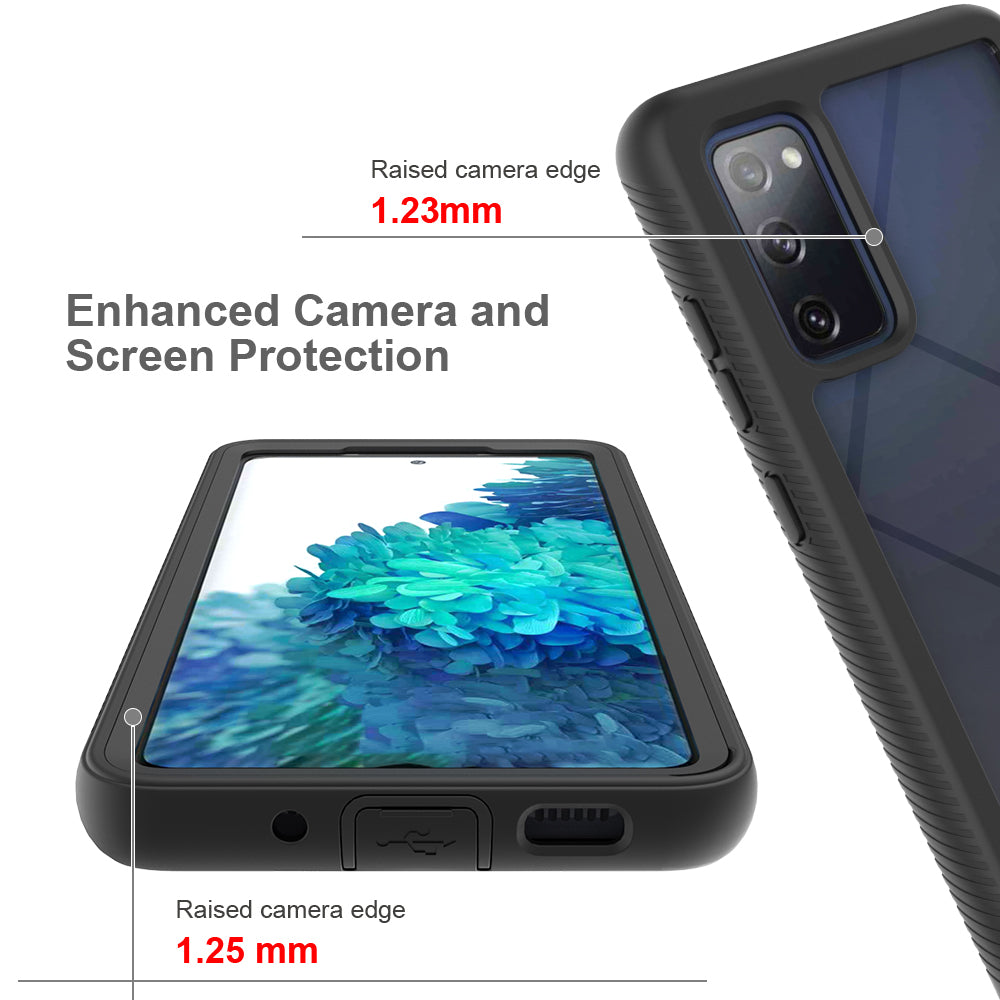 Husa pentru Samsung Galaxy S20 4G / S20 5G + Folie - Techsuit Defense360 Pro - Black