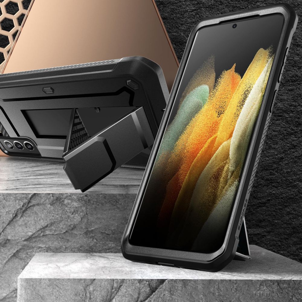Husa pentru Samsung Galaxy S21 5G - Supcase Unicorn Beetle Pro - Black