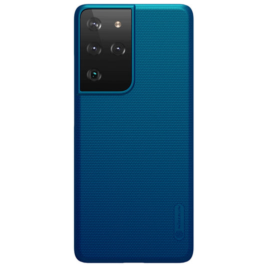 Husa pentru Samsung Galaxy S21 Ultra 5G - Nillkin Super Frosted Shield - Blue