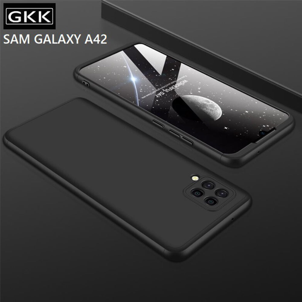 Husa pentru Samsung Galaxy A42 5G + Folie - GKK 360 - Black
