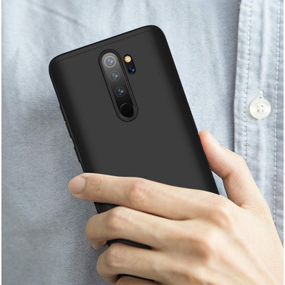 Husa pentru Xiaomi Redmi Note 8 Pro + Folie - GKK 360 - Black