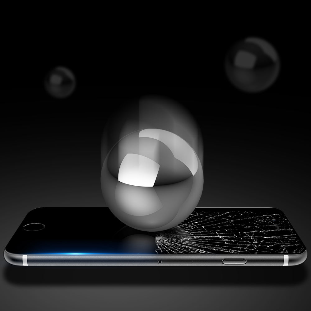 Folie pentru iPhone 7 / 8 / SE 2, SE 2020 / SE 3, SE 2022 - Dux Ducis Tempered Glass - Black