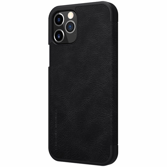 Husa pentru iPhone 12 Pro Max - Nillkin QIN Leather Case - Black