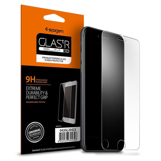 Folie pentru iPhone 7 / 8 / SE 2020 / SE 2022 - Spigen Glas.tR Slim - Clear