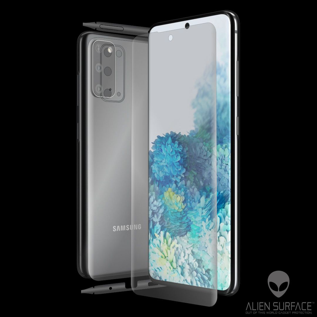 Folie pentru Samsung Galaxy S20 4G / S20 5G - Alien Surface Screen+Edges+Back - Transparent