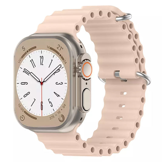 Curea pentru Apple Watch 1/2/3/4/5/6/7/8/9/SE/SE 2/Ultra/Ultra 2 (42/44/45/49mm) - Techsuit Watchband (W038) - Pink