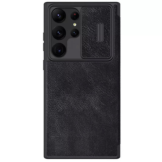 Husa pentru Samsung Galaxy S23 Ultra - Nillkin QIN Leather Pro Case - Black
