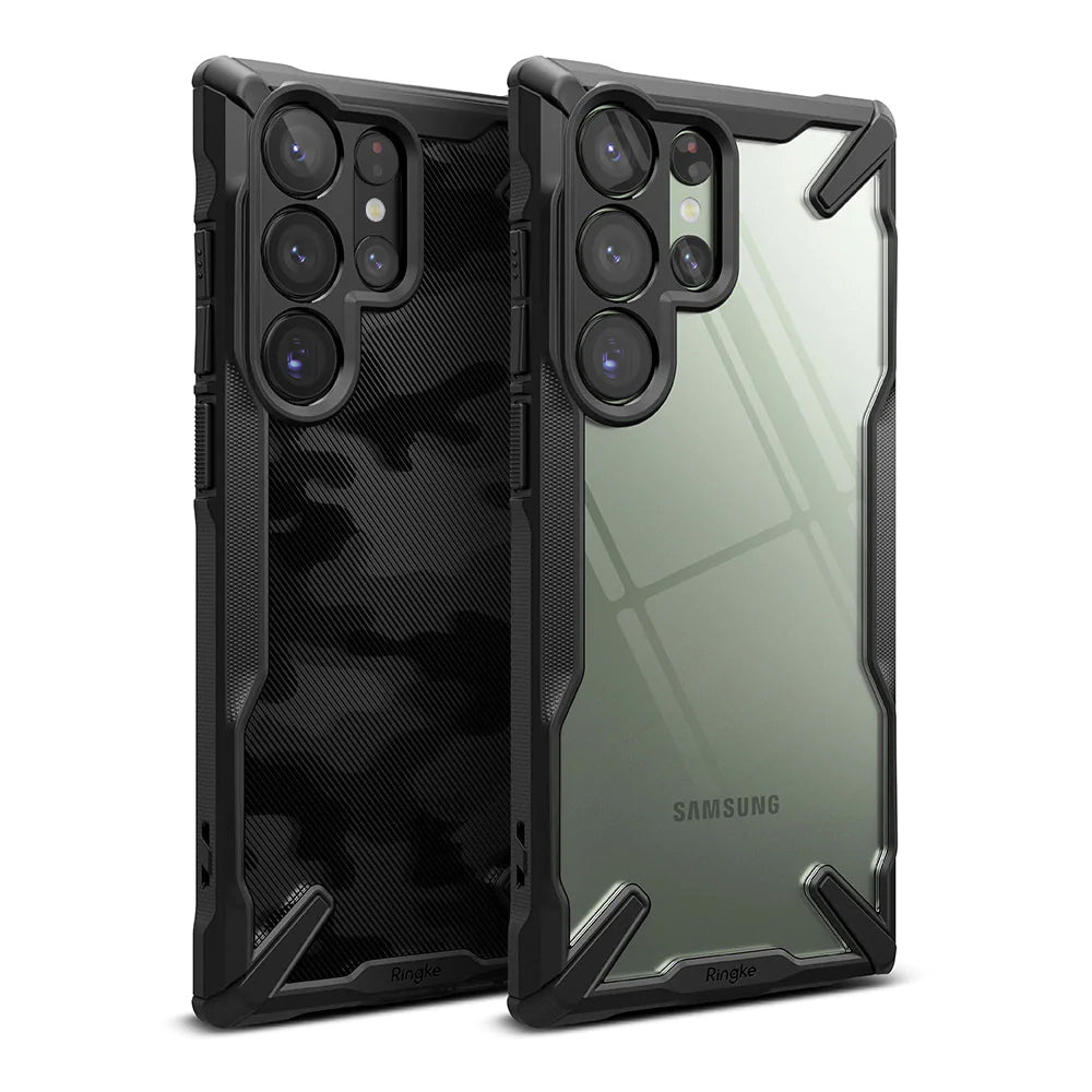 Husa pentru Samsung Galaxy S23 Ultra - Ringke Fusion X - Black